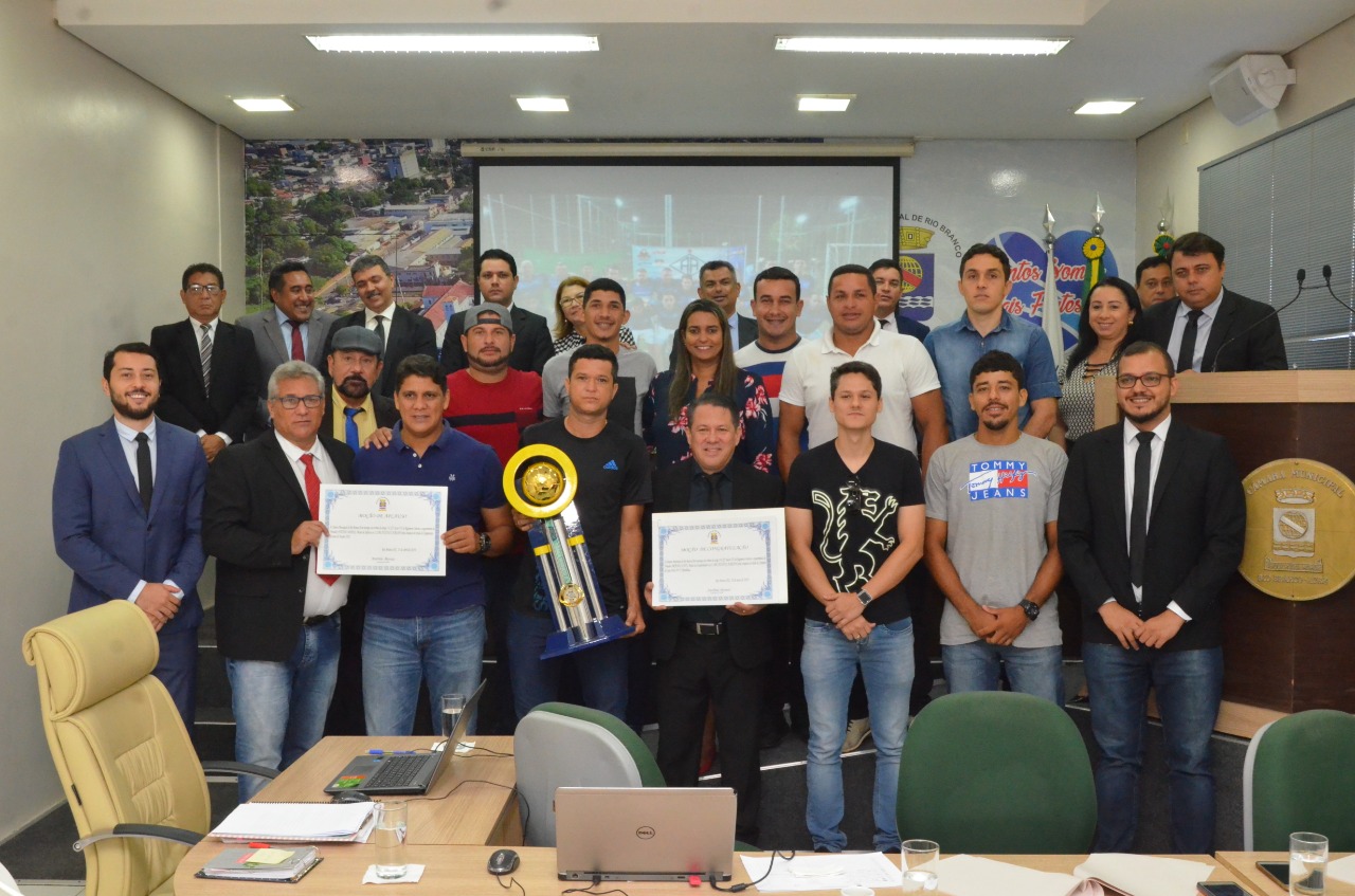 Artêmio Costa homenageia o time de Fut7 do Atlético Acreano   