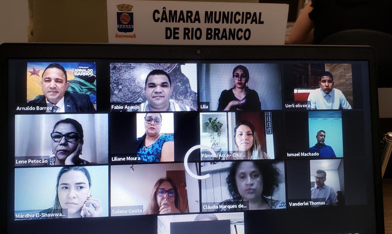 Audiência Pública – Câmara de Rio Branco debate a ressocialização de reeducandos e a violência em Rio Branco