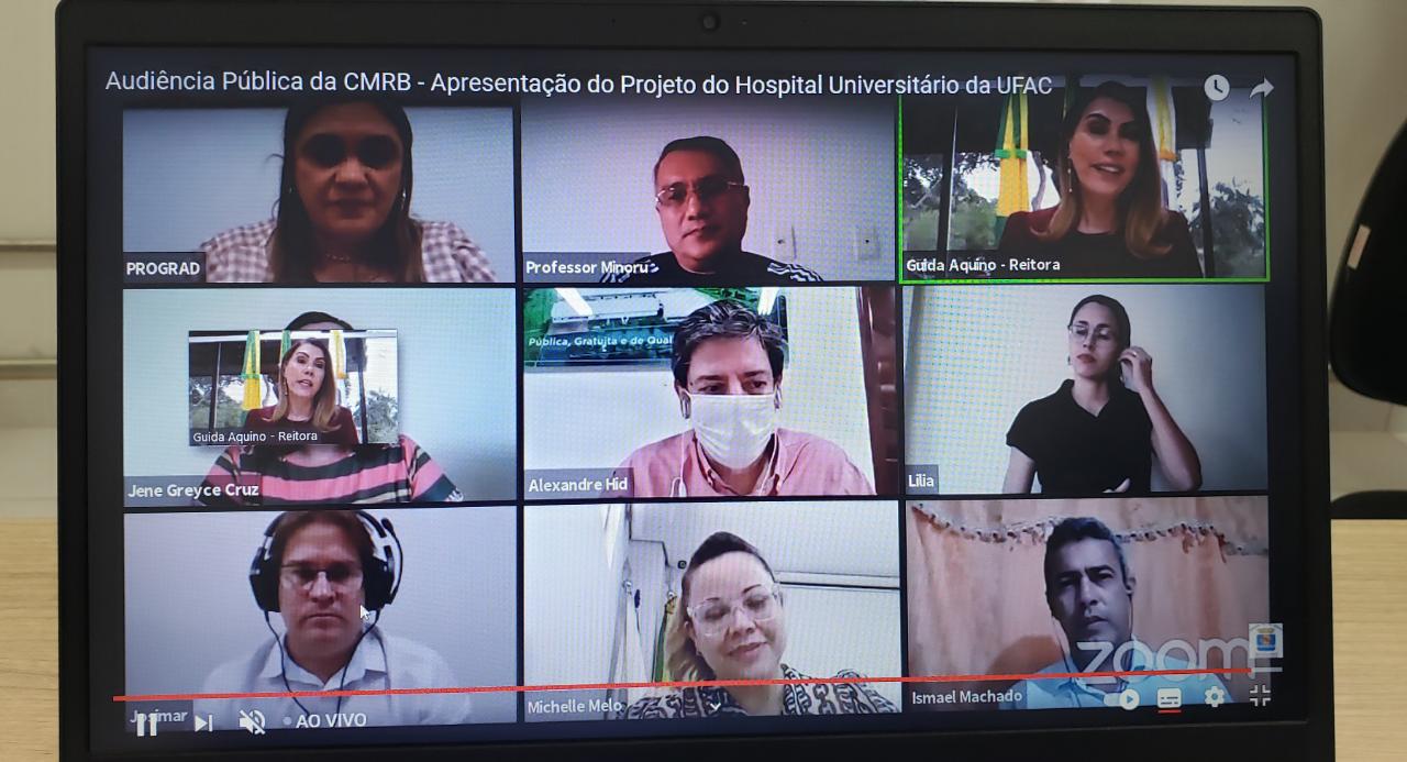 Audiência Pública na Câmara de Rio Branco debate fundos para a construção do Hospital Universitário da Ufac