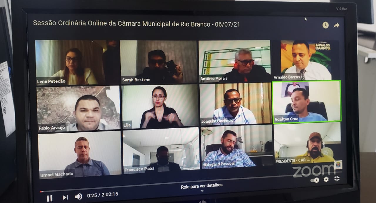 Câmara de Rio Branco aprova 03 projetos de Lei durante Sessão Ordinária