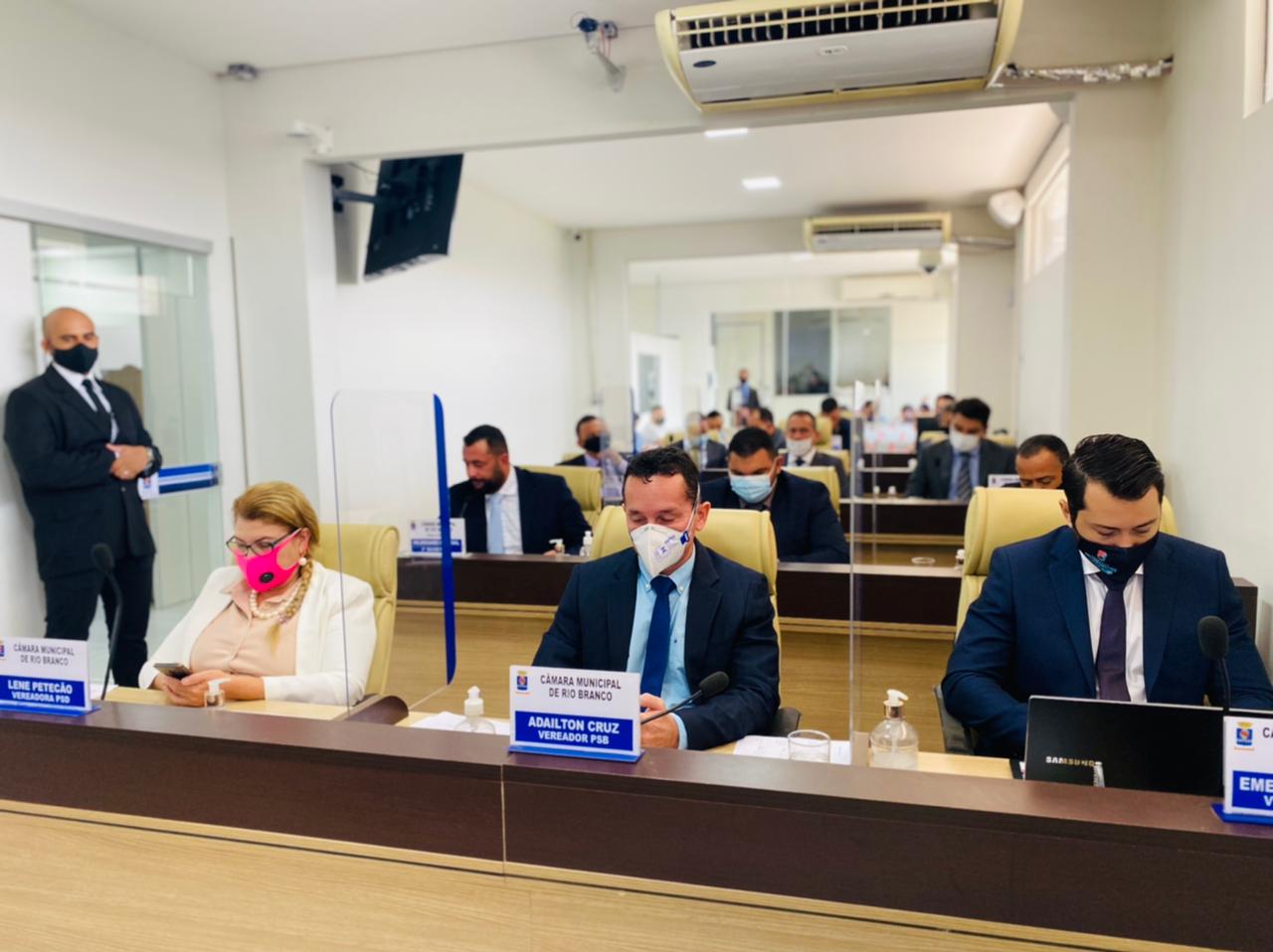  Câmara de Rio Branco aprova por unanimidade prorrogação do programa de Recuperação Fiscal (Refis)