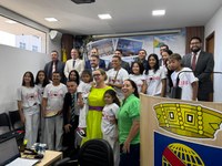 Projeto Brincar Capoeira é homenageado por Felipe Tchê na Câmara Municipal