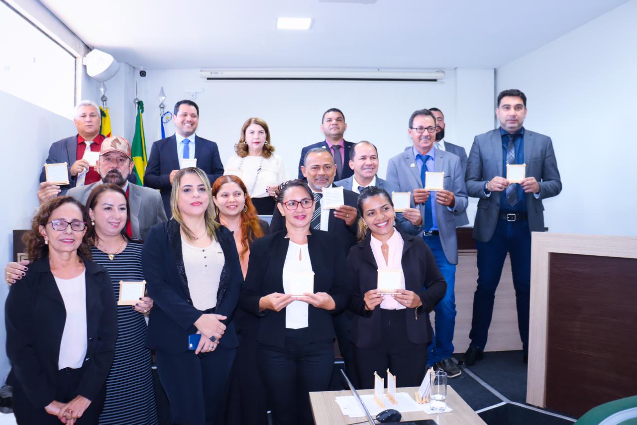 Câmara de Rio Branco homenageia servidores pelo Dia do Taquígrafo 