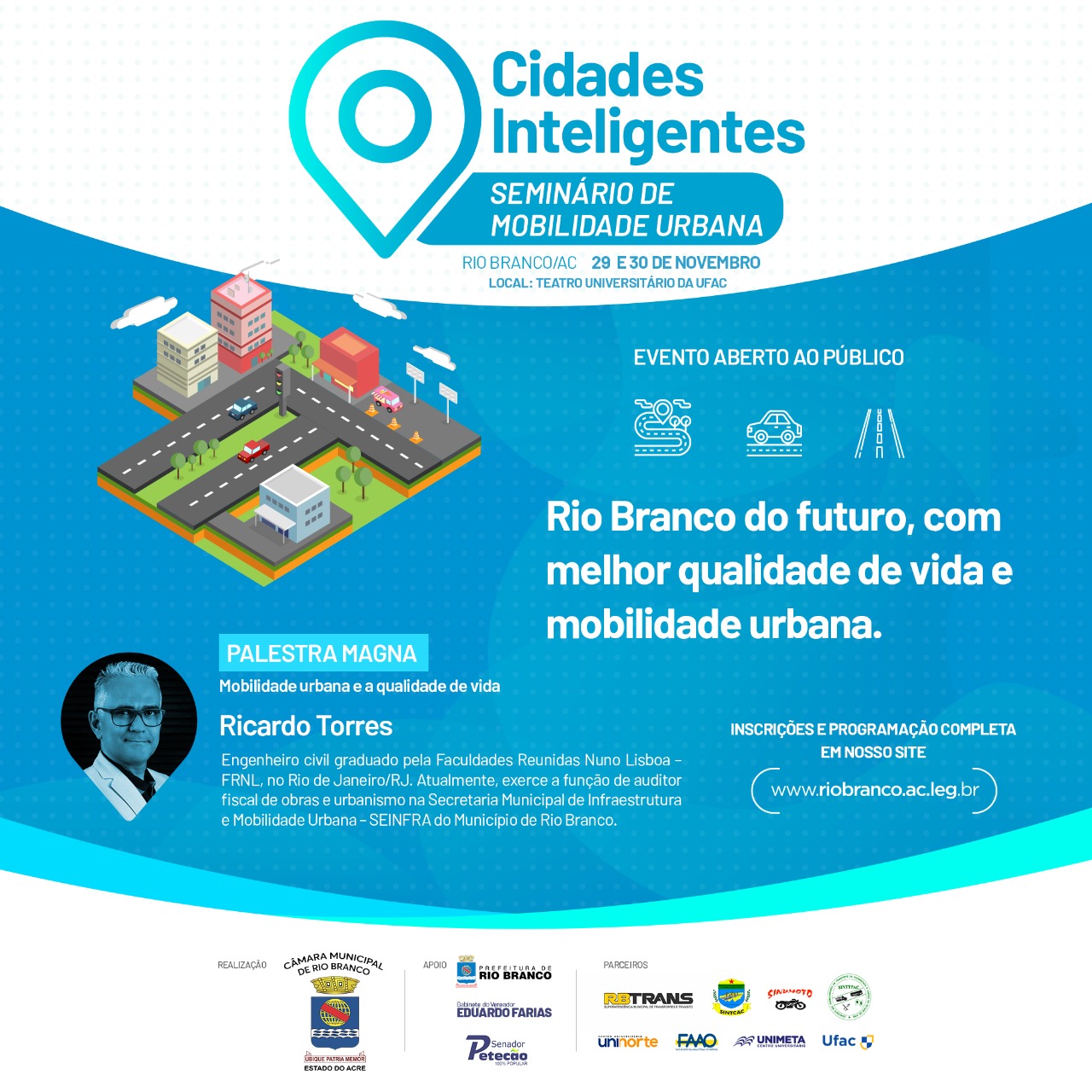Câmara de Rio Branco quer debater Mobilidade Urbana 