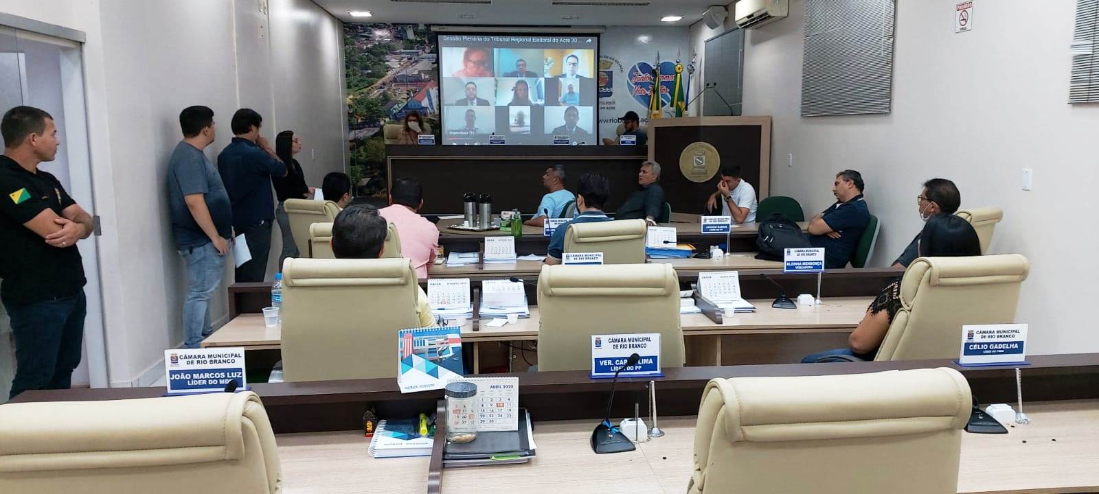 Câmara de Rio Branco retoma os trabalhos no formato online