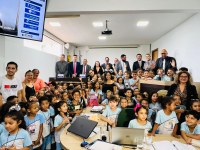 Câmara Municipal recebe a visita de alunos da Escola Jessé Santiago