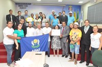 Vereador Jakson Ramos entrega Moção de Aplauso à APAE Rio Branco