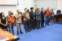 Elzinha participa da abertura do I Curso Internacional de Proteção e Defesa Civil