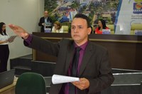 Laércio Rodrigues toma posse como vereador de Rio Branco