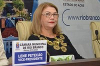 Lene Petecão quer que governo apresente um plano estratégico de combate à violência no Acre