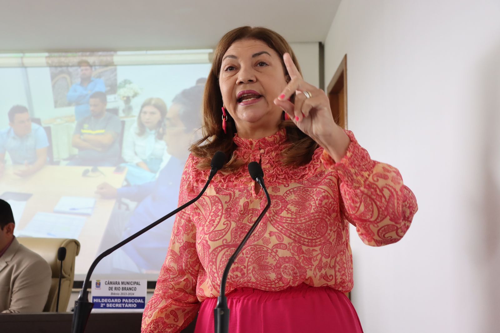 Lene Petecão refuta fala do líder do prefeito: “aqui não é balcão de negócios”