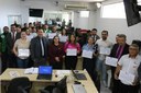 Leôncio Castro homenageia instituições e empresas parceiras do projeto Gabinete Cidadão Leôncio Castro homenageia instituições e empresas parceiras do projeto Gabinete Cidadão
