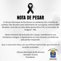NOTA DE PESAR