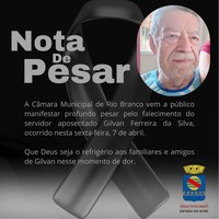 NOTA DE PESAR