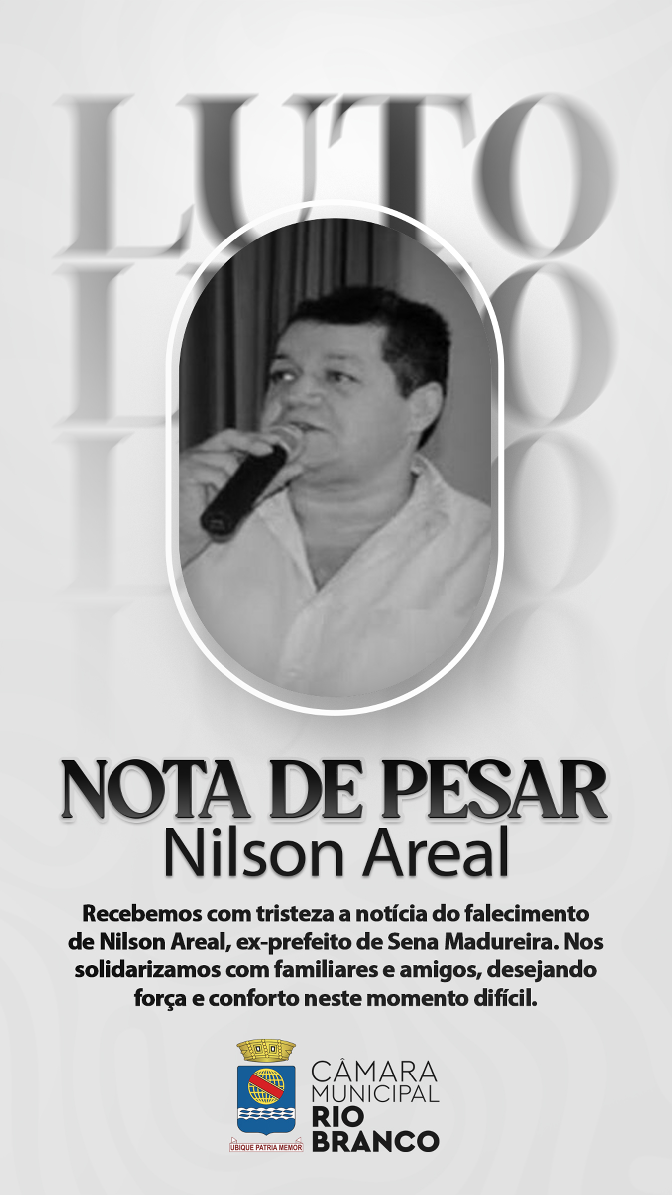 NOTA DE PESAR