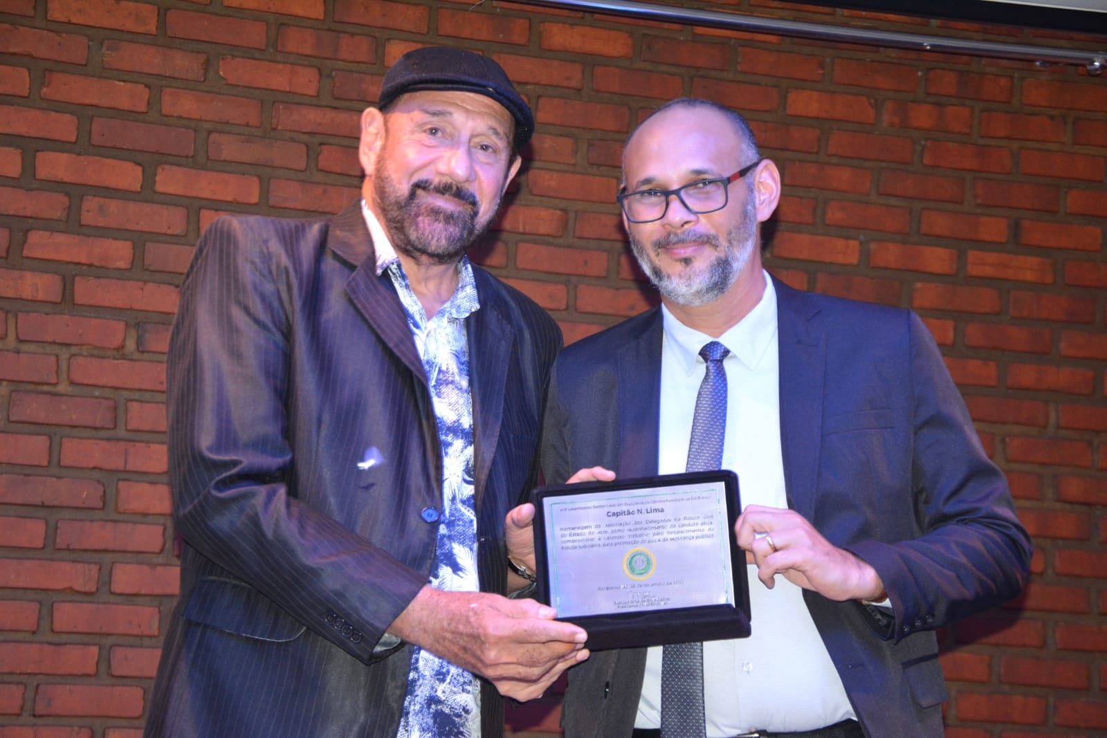 Presidente da Câmara de Rio Branco é homenageado pela Associação dos Delegados de Polícia Civil do Acre