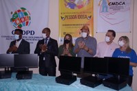 Presidente da Câmara de Rio Branco participa de solenidade de entrega de equipamentos para os Conselhos Municipais da capital