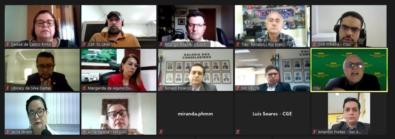 Presidente da Câmara de Rio Branco, vereador N.Lima participa do lançamento do Programa Nacional de Prevenção à Corrupção no Acre.