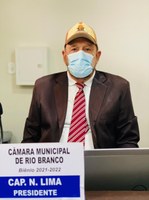 Presidente da Câmara, vereador N.Lima, presta esclarecimentos à população sobre Lei que altera número de cargos comissionados