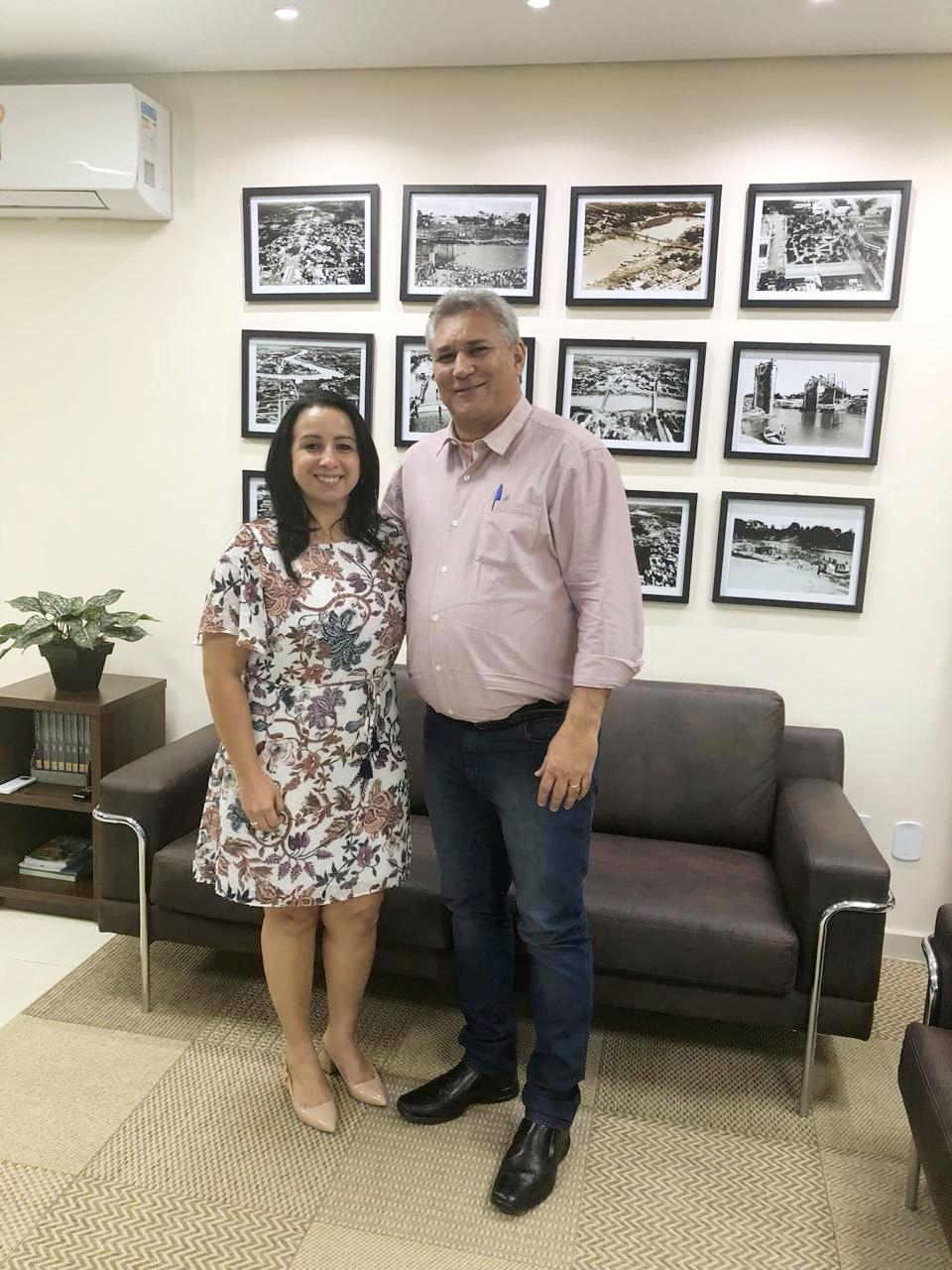 Presidente em exercício realiza visita de cortesia ao prefeito