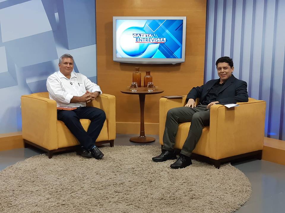 Presidente participa do Gazeta Entrevista