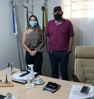 Primeira-dama do Estado faz visita de cortesia a Câmara Municipal de Rio Branco