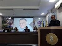 Rodrigo Forneck homenageia Dom Moacyr Grechi na Câmara de Vereadores