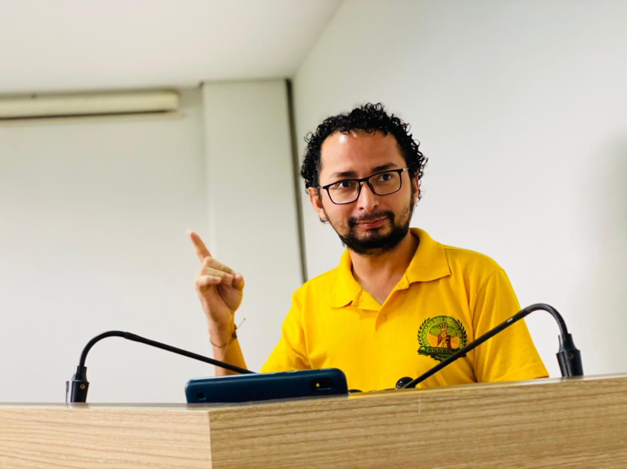 Tribuna Popular recebe o Presidente da Associação dos Surdos do Acre.