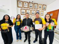 Vereador Arnaldo Barros recebe delegação acreana de Kung Fu na Câmara Municipal de Rio Branco