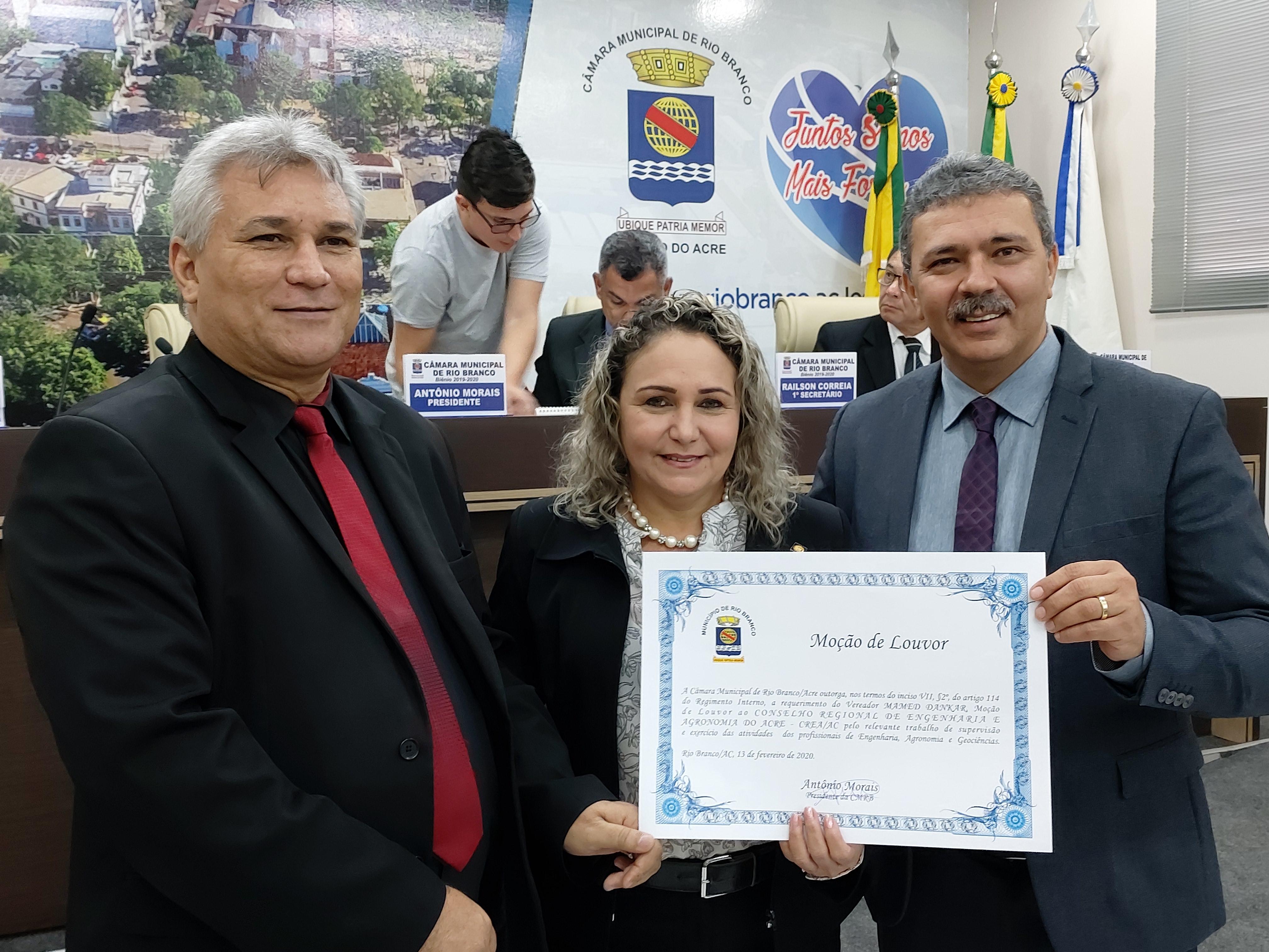 Vereador Dankar homenageia profissionais da Engenharia, Agronomia e geociências com Moção de Aplauso