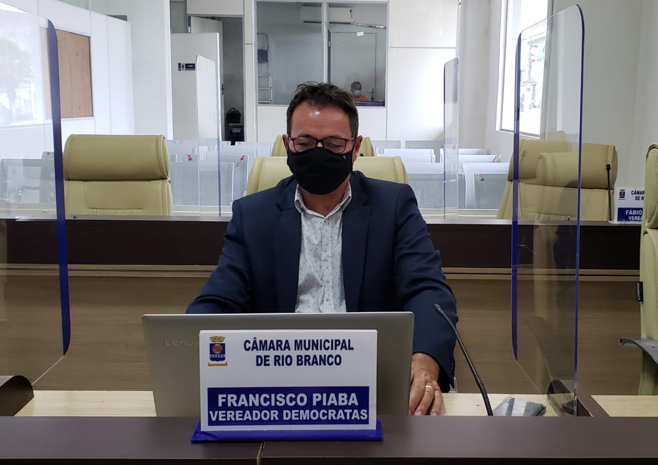 Vereador Francisco Piaba realiza indicação de melhorias para Bairros de Rio Branco