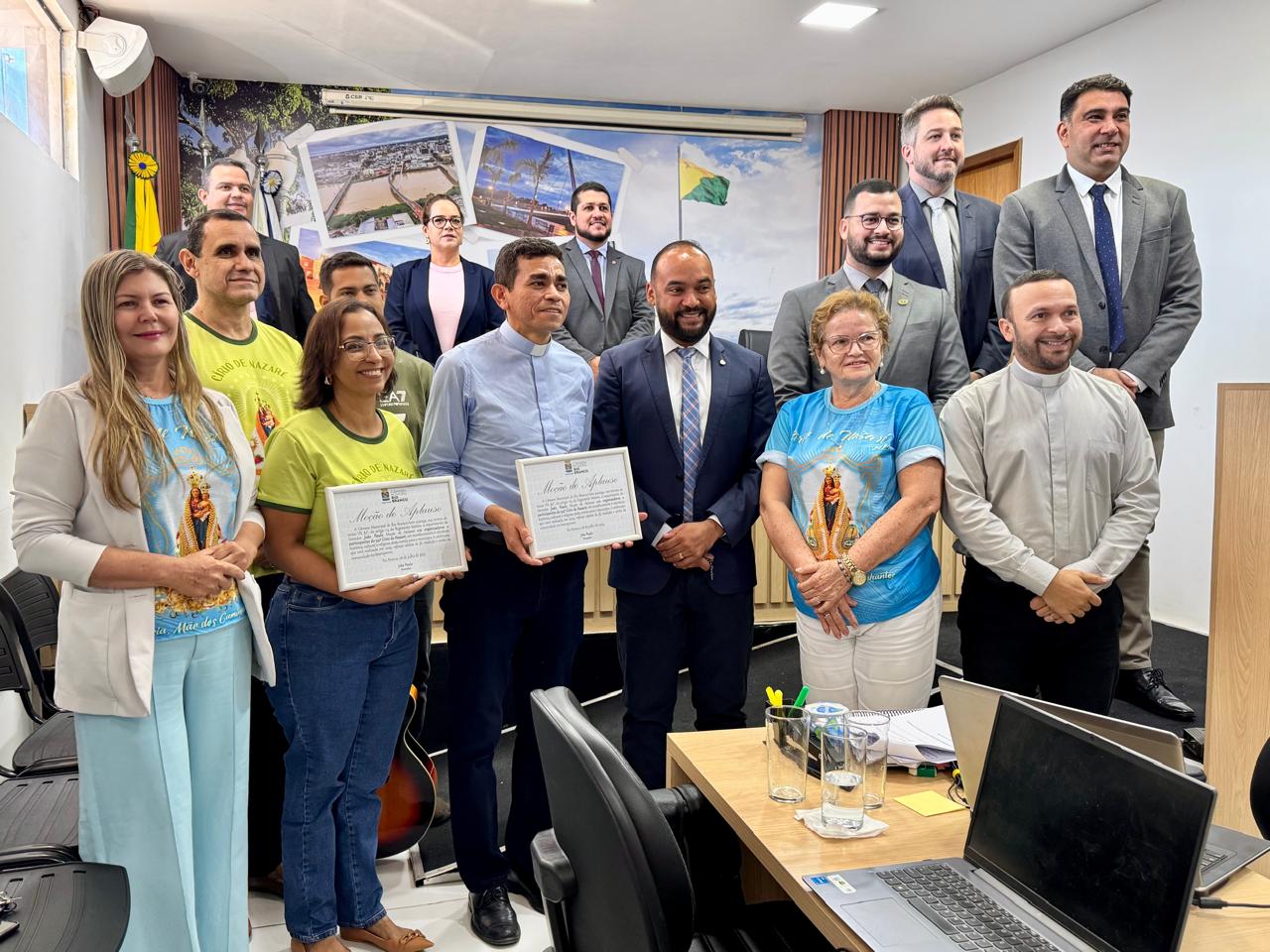 Vereador João Paulo celebra 94º Círio de Nazaré em ato solene na Câmara Municipal
