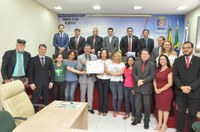 Vereador Mamed Dankar entrega Moção de Aplauso a Pastoral da Criança