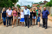 Vereador Manuel Marcos visita bairro Boa União