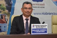 Vereador Railson Correia destaca obras de melhorias na Capital