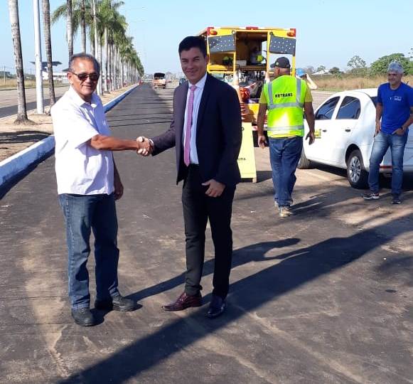 Vereador Raimundo Neném destaca conclusão da obra de revitalização da pista de caminhada na Arena da Floresta