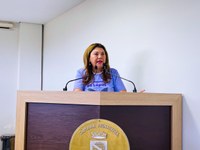 Vereadora Lene Petecão apresenta indicação de melhorias para quadra poliesportiva  no Ramal do Benfica