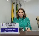 Vereadora Lene Petecão repudia ação de reintegração de posse no Terra Prometida