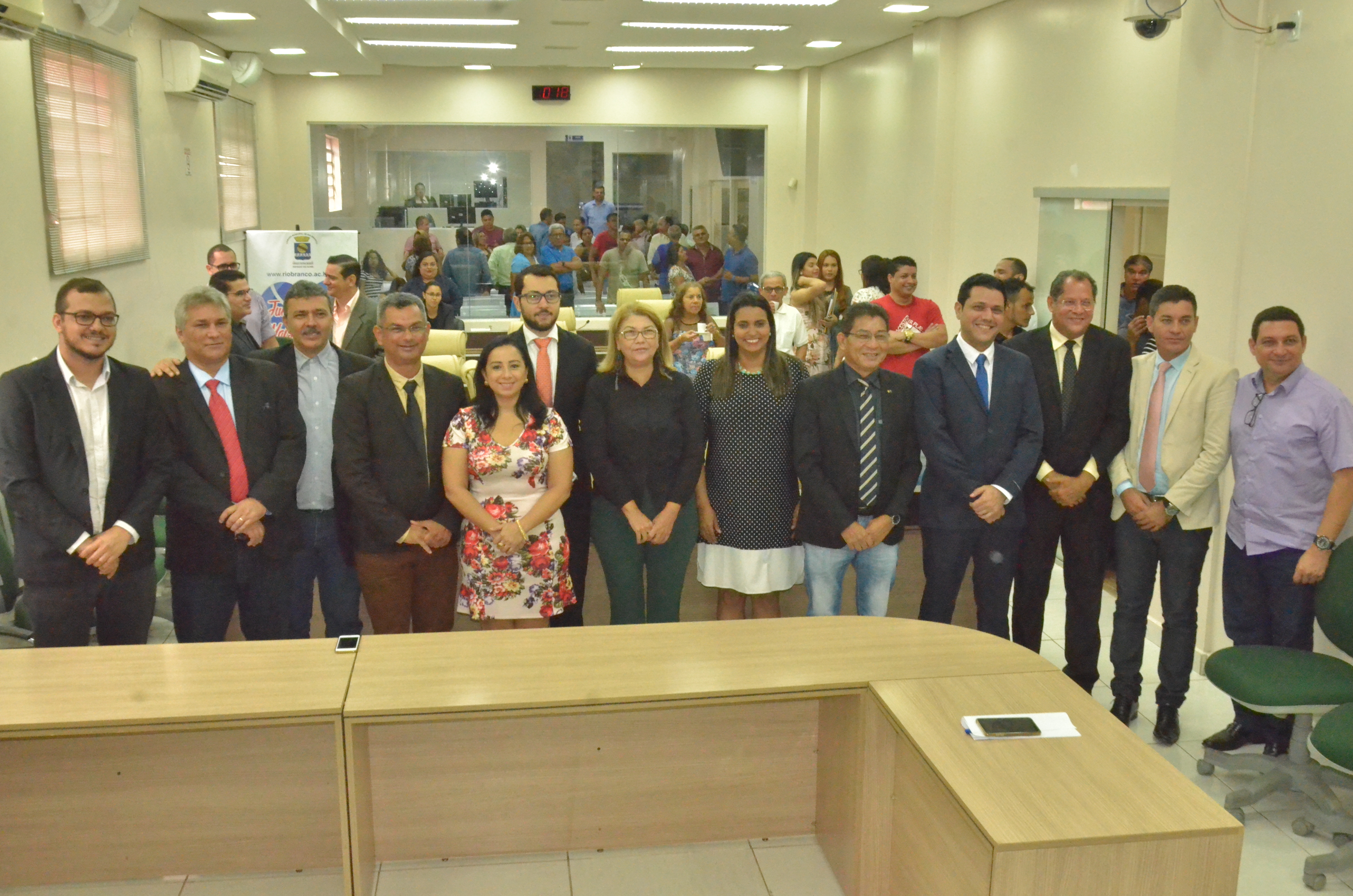 Vereadores de Rio Branco dão boas-vindas aos novos colegas de parlamento