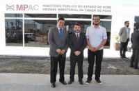 Vereadores participam da entrega das instalações da Unidade Ministerial da Cidade do Povo