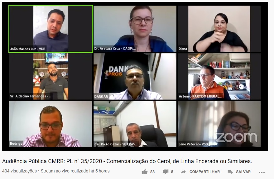 João Marcos debate utilização de cerol, linha chilena e similares